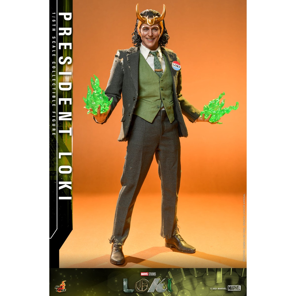 Hot toys TMS061 - President LOKI 1/6 - Disney +