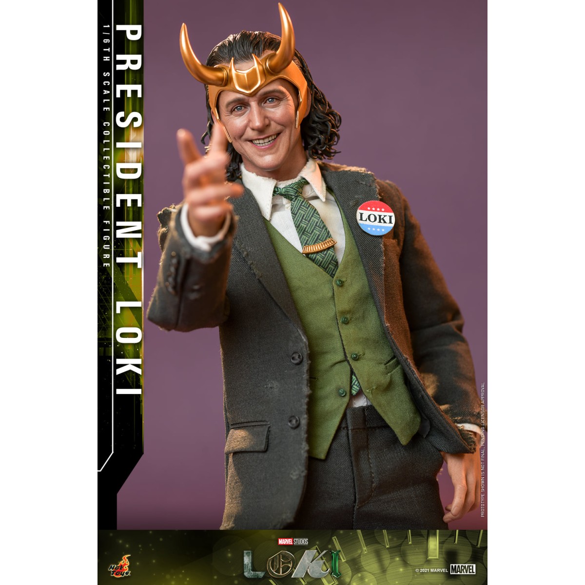 Hot toys TMS061 - President LOKI 1/6 - Disney +
