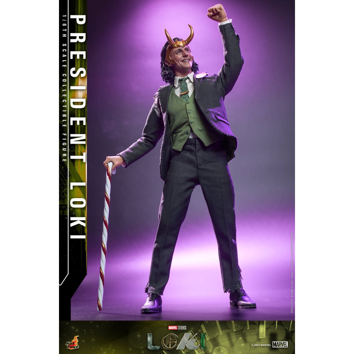 Hot toys TMS061 - President LOKI 1/6 - Disney +