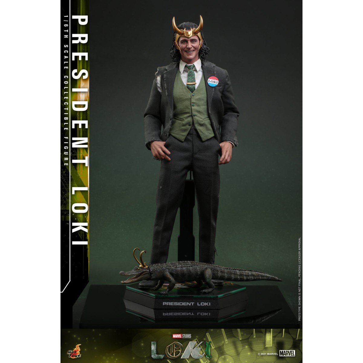 Hot toys TMS061 - President LOKI 1/6 - Disney +