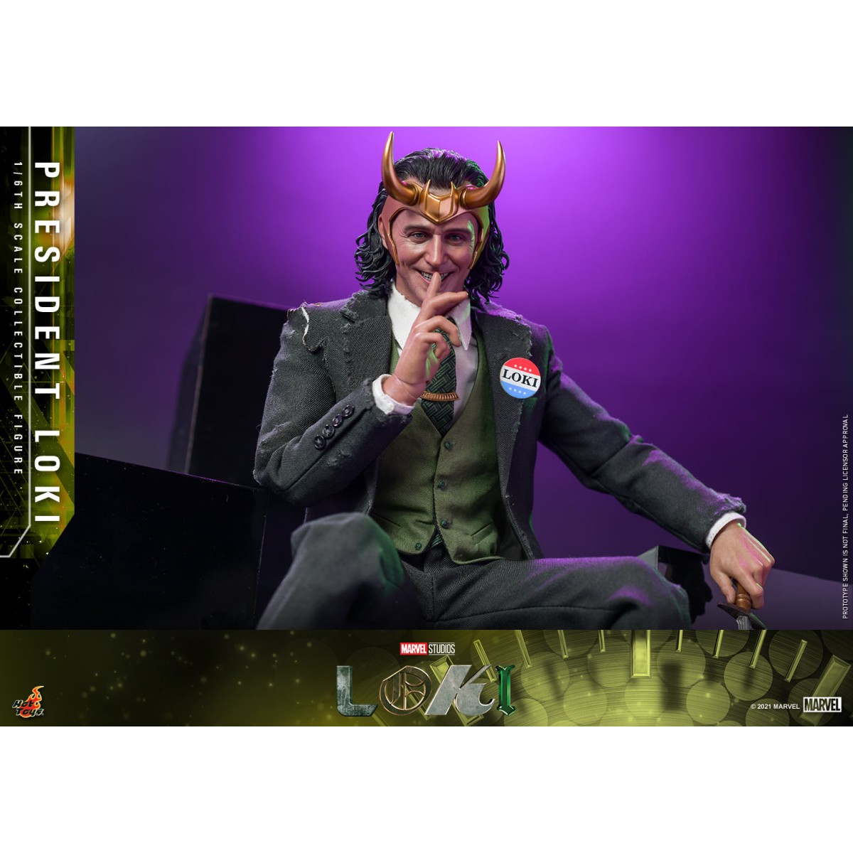Hot toys TMS061 - President LOKI 1/6 - Disney +