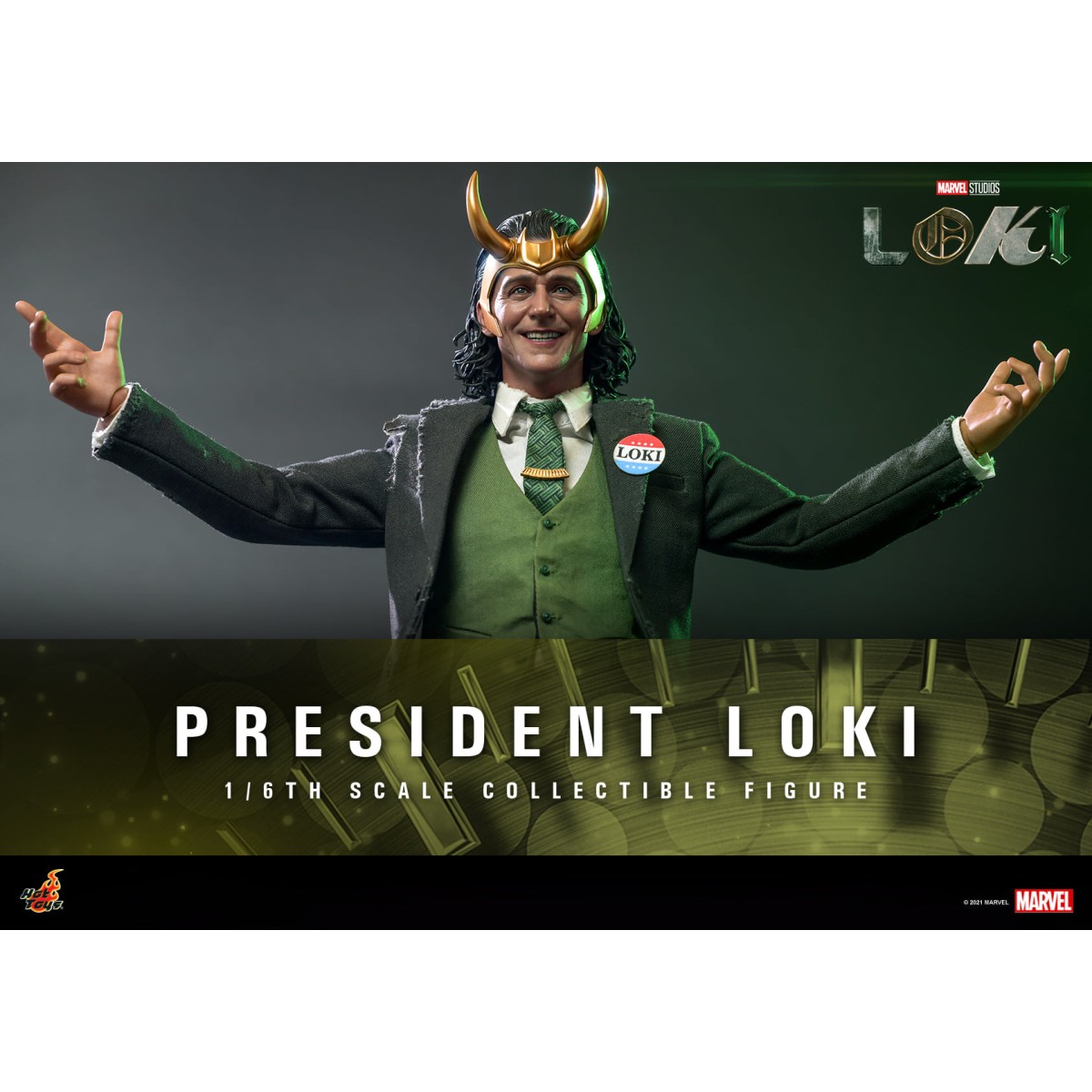 Hot toys TMS061 - President LOKI 1/6 - Disney +