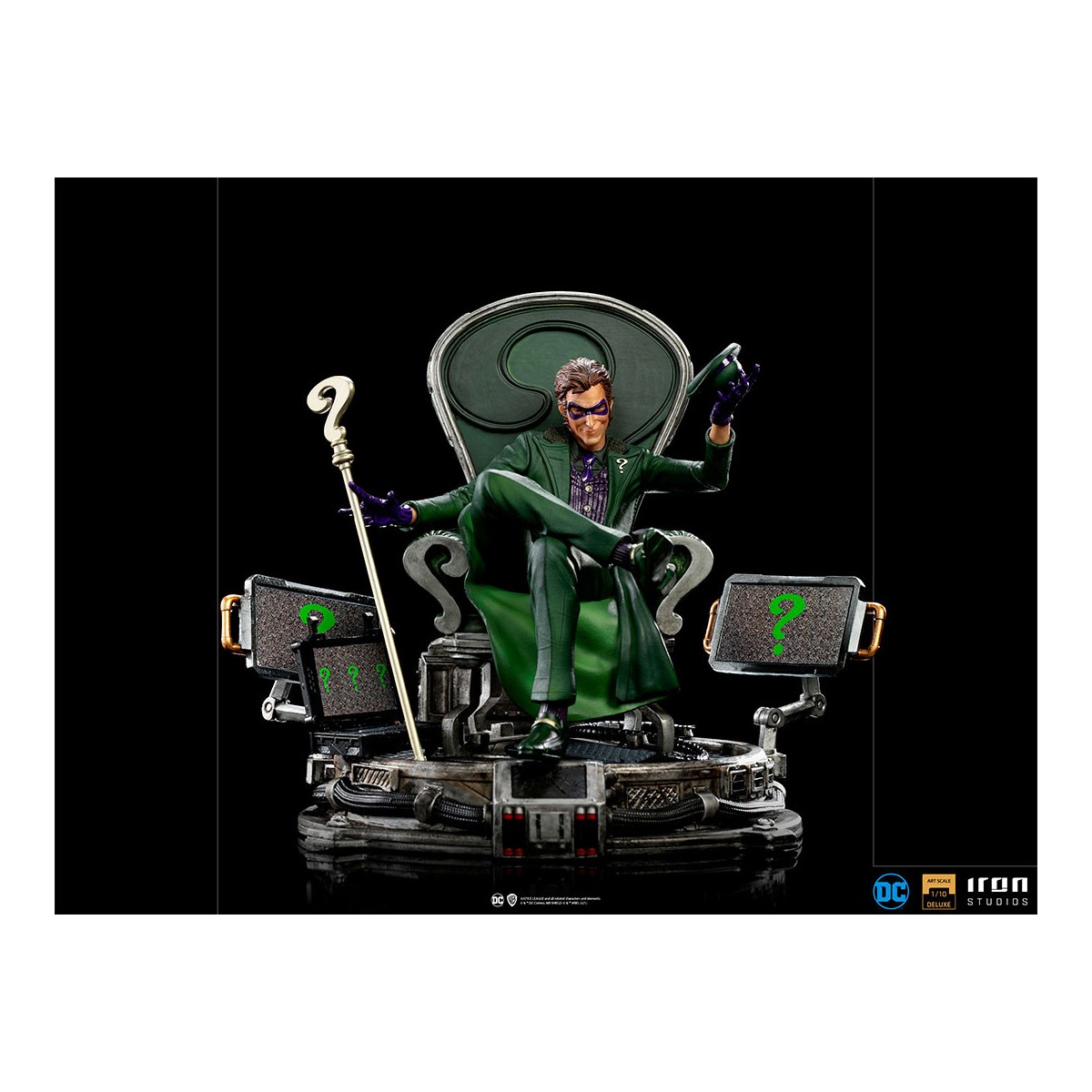 Iron Studios - The Riddler Deluxe - DC Comics Series 7 - Art Scale 1/10