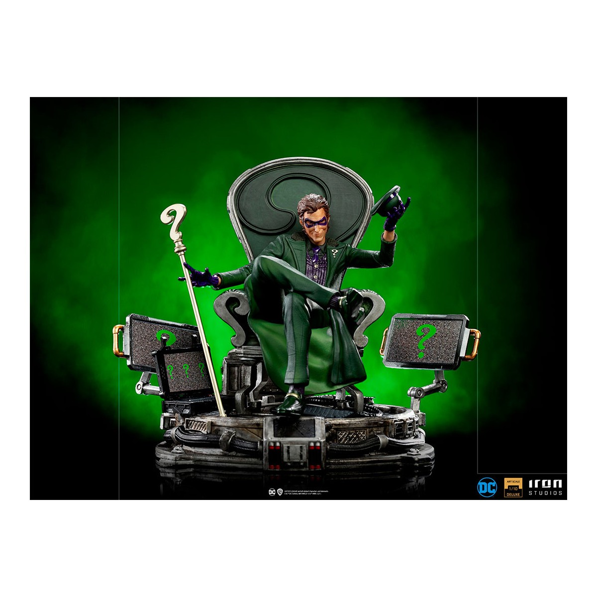 Iron Studios - The Riddler Deluxe - DC Comics Series 7 - Art Scale 1/10