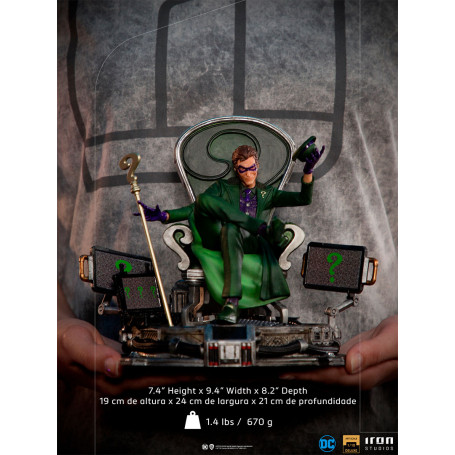 Iron Studios - The Riddler Deluxe - DC Comics Series 7 - Art Scale 1/10