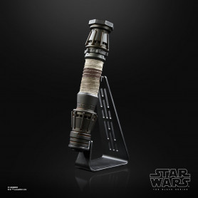 Hasbro - Rei Force Fx Lightsaber - Black Serie Replica Elite Version