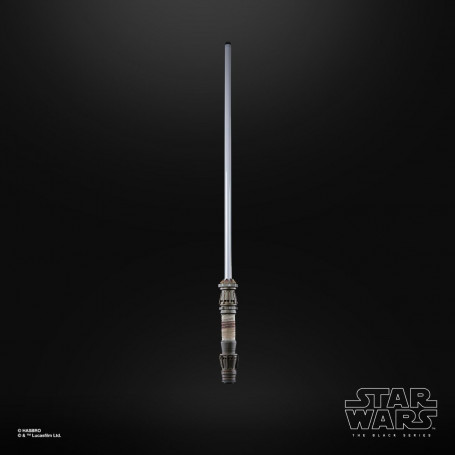 Hasbro - Rei Force Fx Lightsaber - Black Serie Replica Elite Version