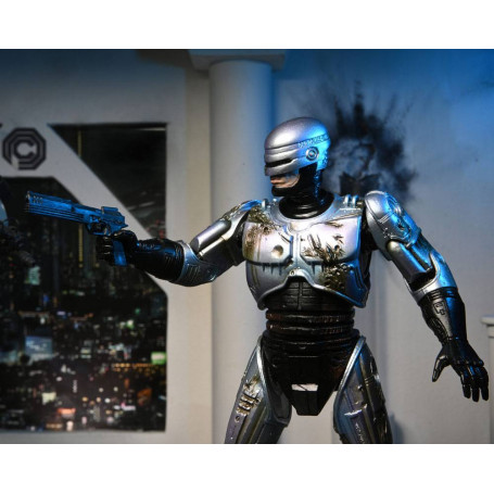 Neca - RoboCop - Ultimate Battle Damaged RoboCop with Chair