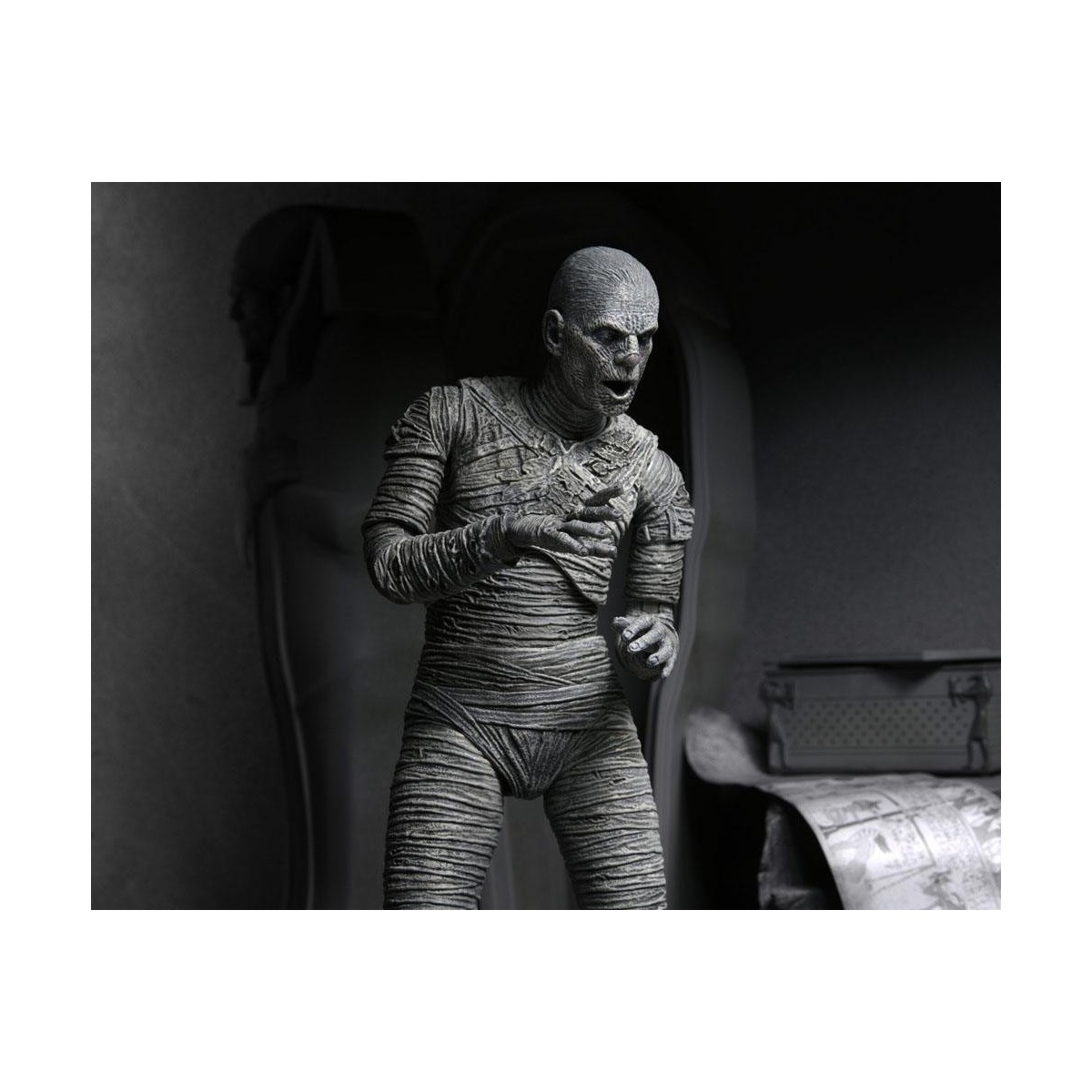 NECA - Ultimate The Mummy Black & White Version - Universal Monsters