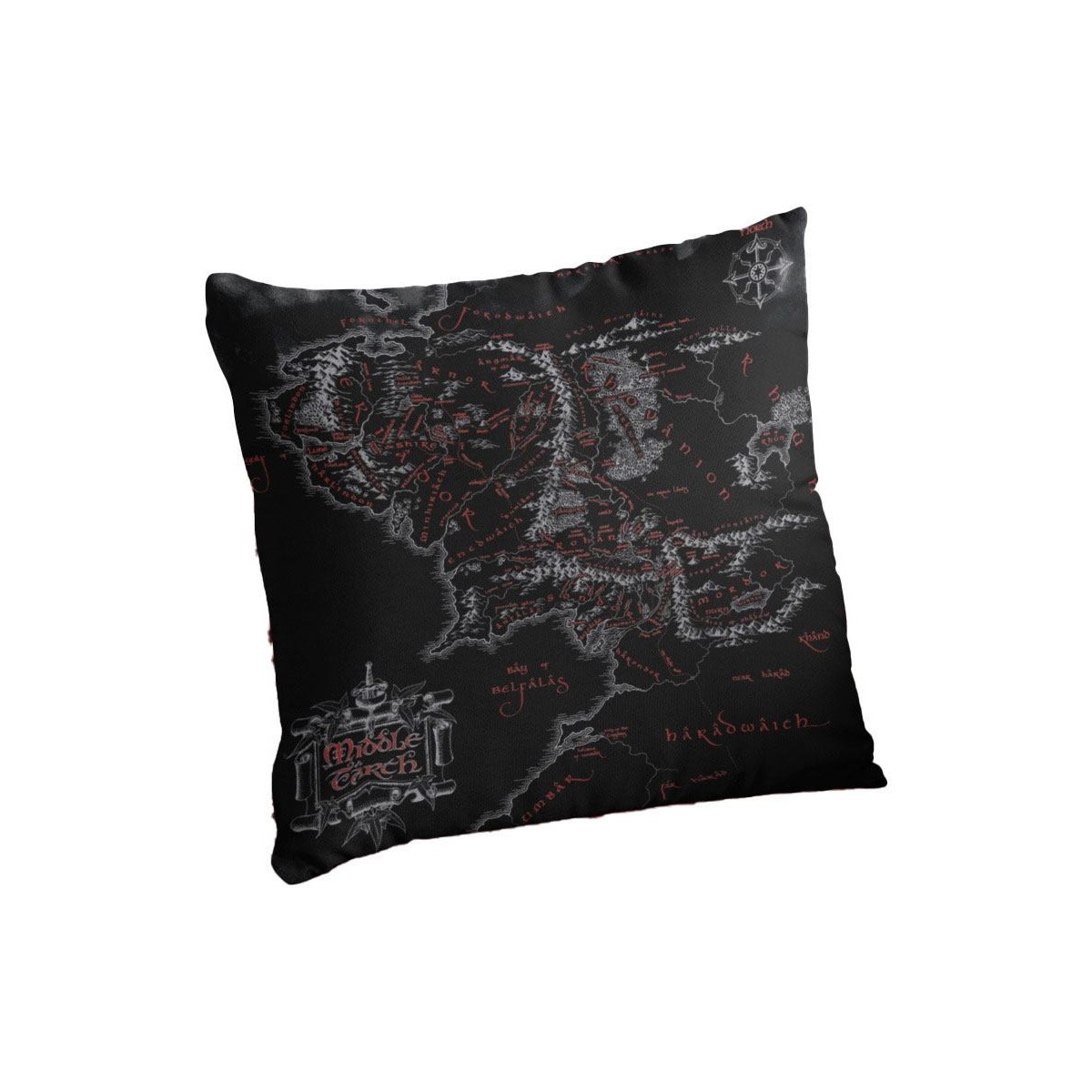 SD Toys - Middle Earth Map Pillow - Lord of the Rings LOTR