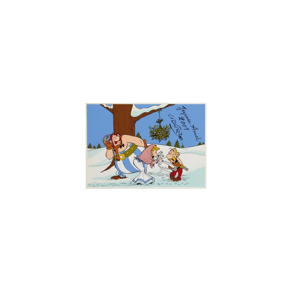 Pixi - Asterix and Obelix - Mistletoe in the snow