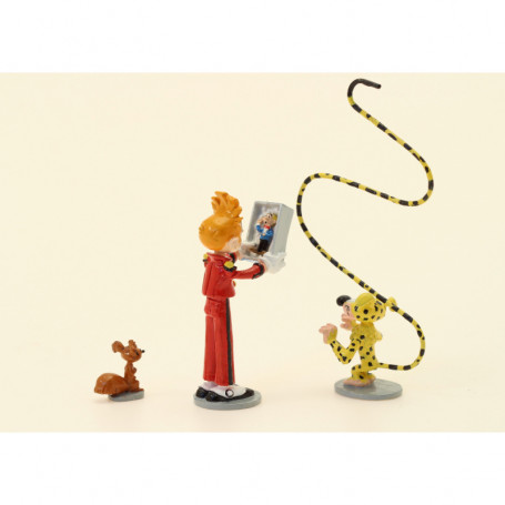 Pixi - Spirou - Spirou, Spip, the Marsupilami, and the mini Fantasio