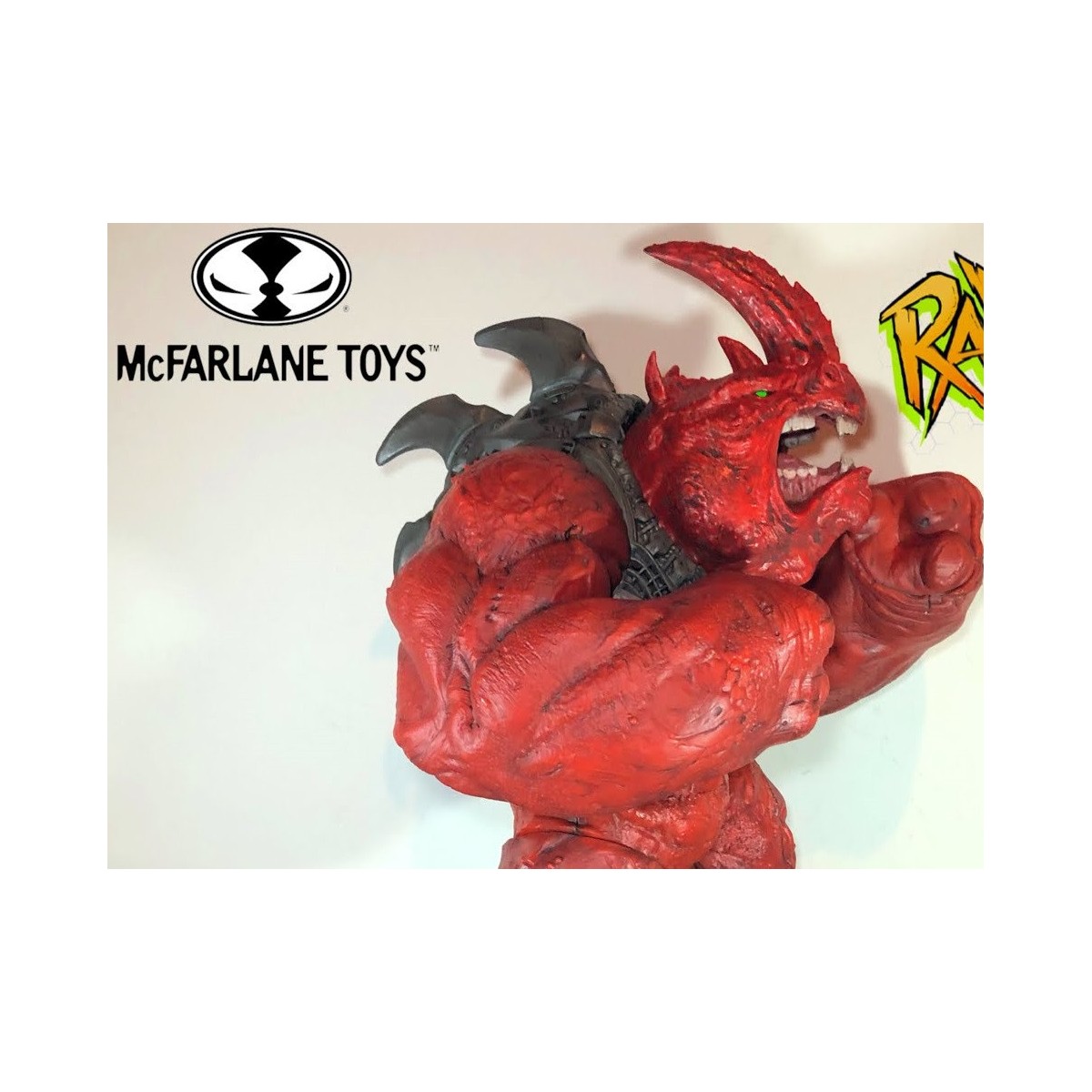 McFarlane Spawn - RAW 10 Hoof Red Figure Walmart Exclusive
