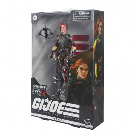 Hasbro G.I.JOE Classified Serie - Scarlett - Snake Eyes Movie version