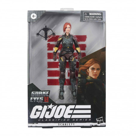 Hasbro G.I.JOE Classified Serie - Scarlett - Snake Eyes Movie version