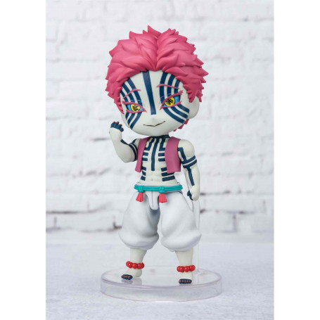 Bandai MINI Figuarts figure - AKAZA - Demon Slayer KIMETSU NO YAIBA