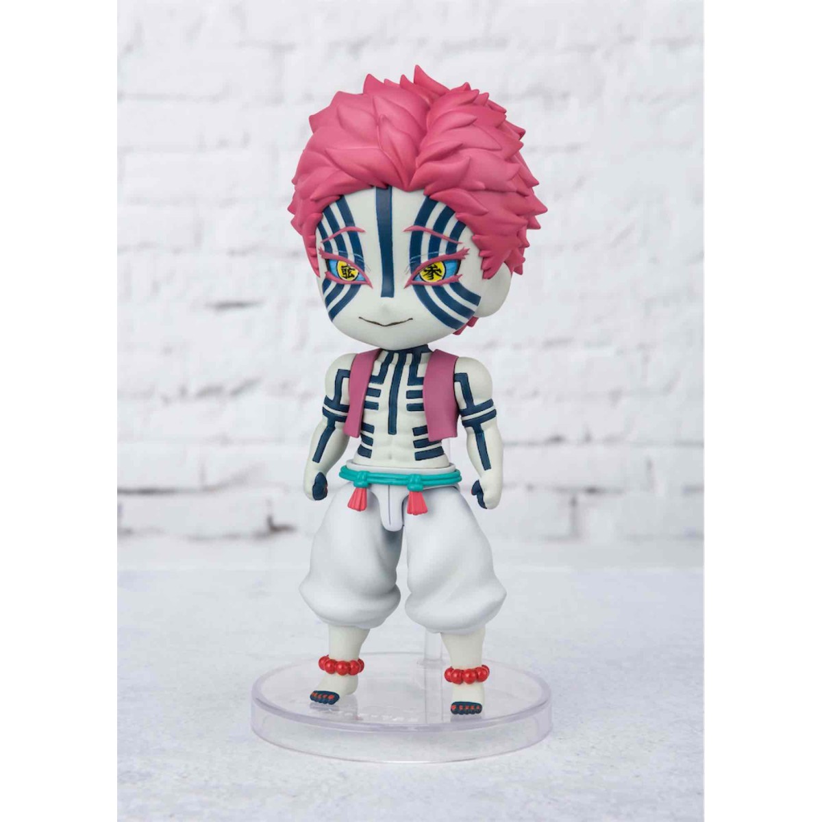 Bandai MINI Figuarts figure - AKAZA - Demon Slayer KIMETSU NO YAIBA
