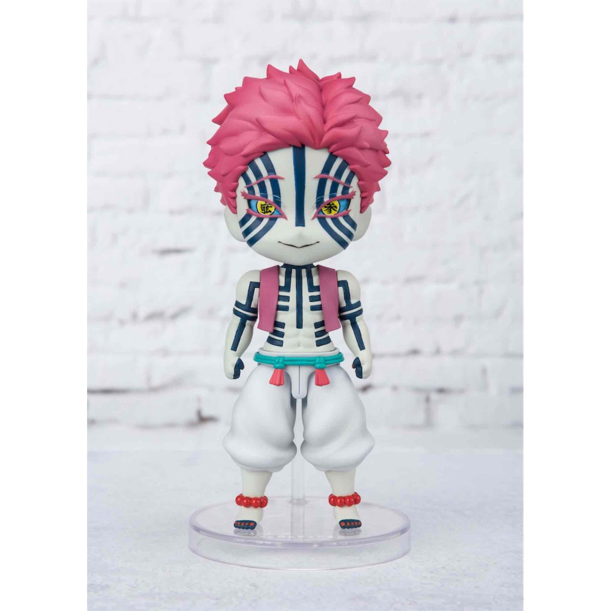 Bandai MINI Figuarts figure - AKAZA - Demon Slayer KIMETSU NO YAIBA