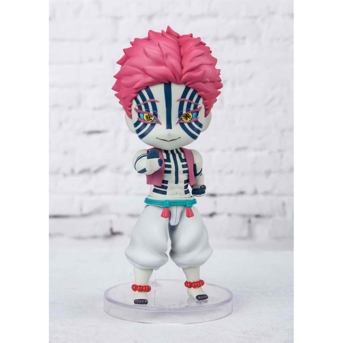 Bandai MINI Figuarts figure - AKAZA - Demon Slayer KIMETSU NO YAIBA