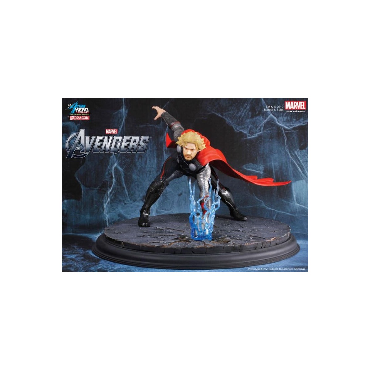 Dragon Figurine Vignette Thor 1/9