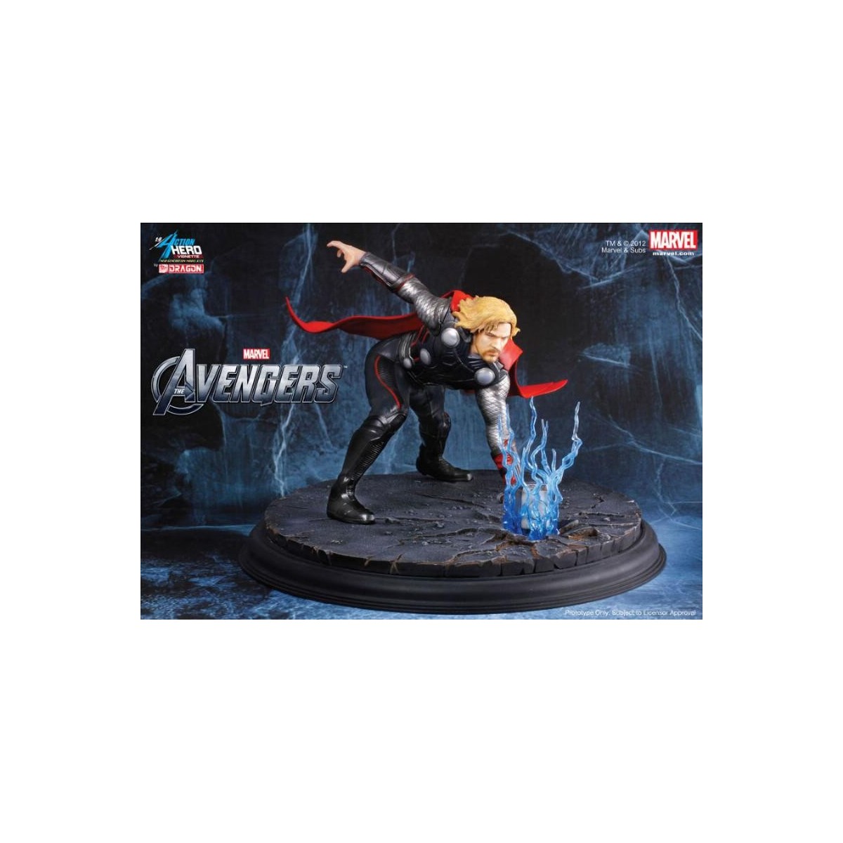 Dragon Figurine Vignette Thor 1/9