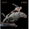 Weta Statue Hobbit Azog The Defiler on Warg