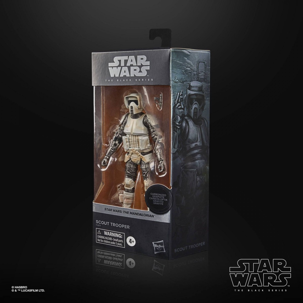 Hasbro Star Wars The Black Series Carbonized Scout Trooper