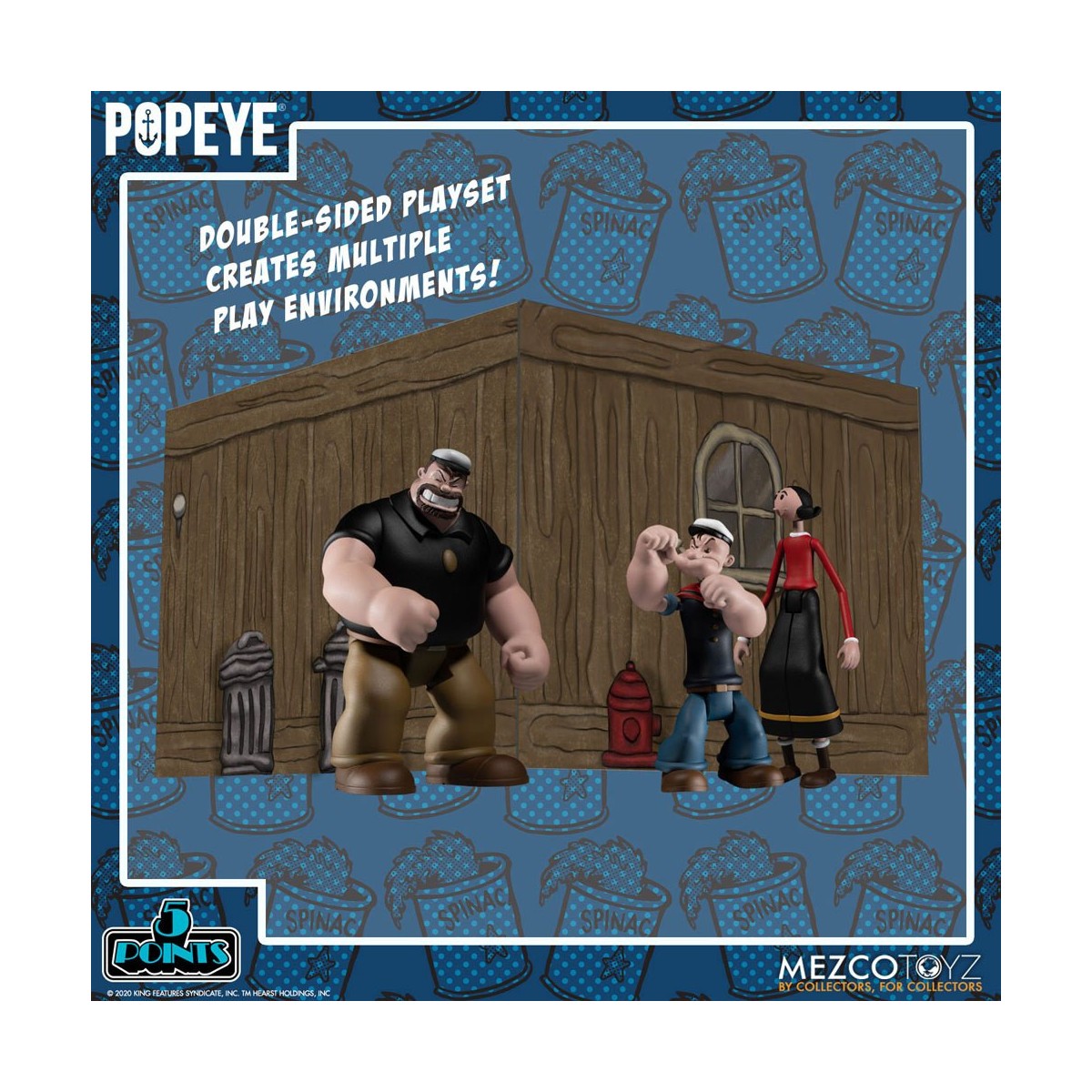 Mezco5 Points - The Warriors Boxed Set