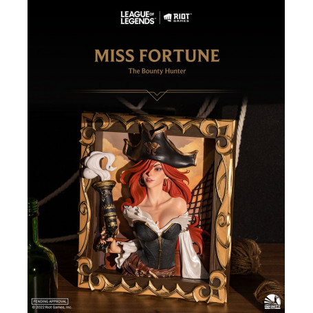 Infinity Studio - The Bounty Hunter Miss Fortune 3D Frame - League of Legends