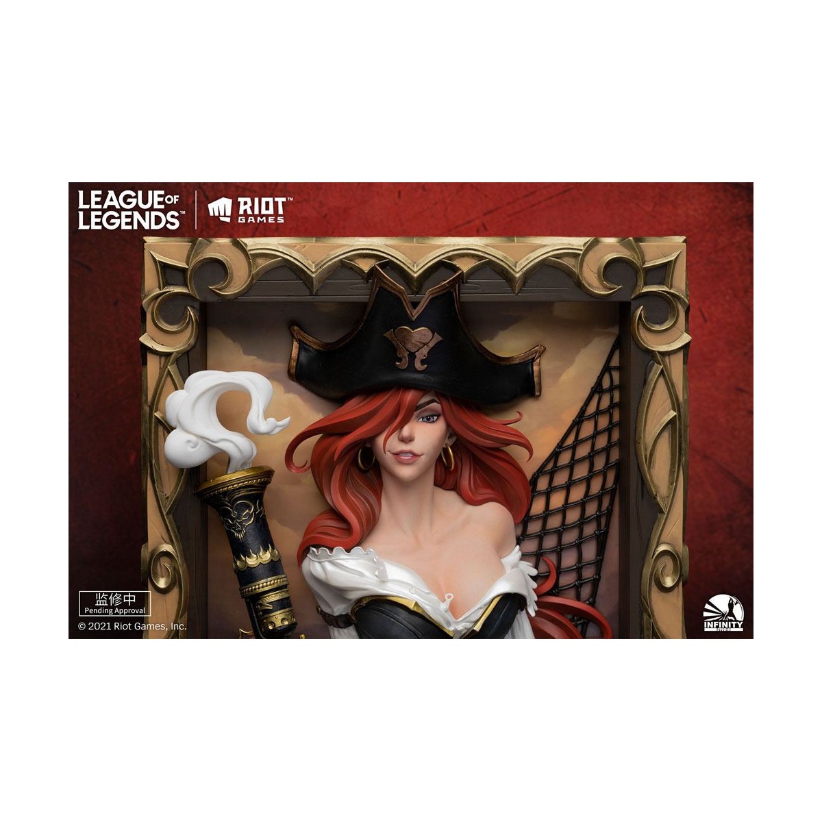 Infinity Studio - The Bounty Hunter Miss Fortune 3D Frame - League of Legends