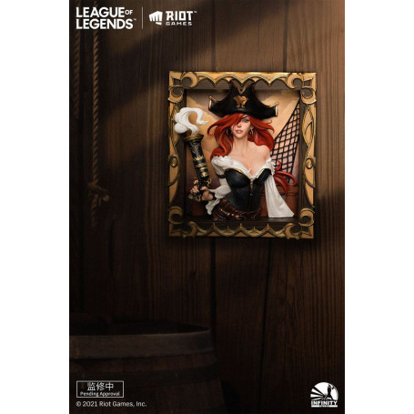 Infinity Studio - The Bounty Hunter Miss Fortune 3D Frame - League of Legends