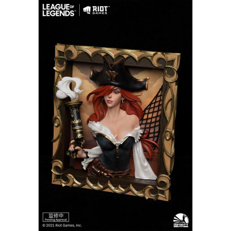 Infinity Studio - The Bounty Hunter Miss Fortune 3D Frame - League of Legends