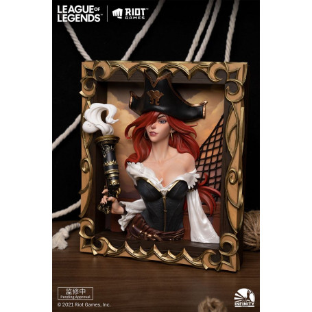 Infinity Studio - The Bounty Hunter Miss Fortune 3D Frame - League of Legends