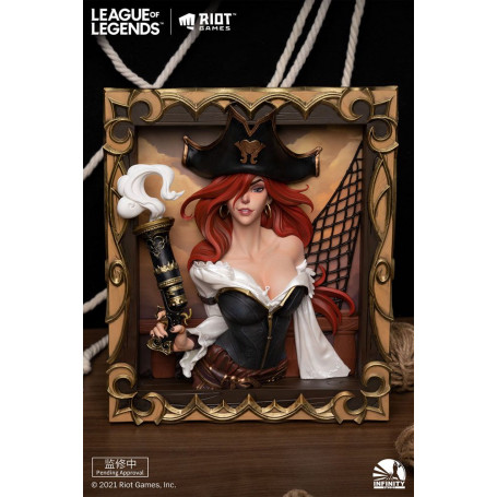 Infinity Studio - The Bounty Hunter Miss Fortune 3D Frame - League of Legends