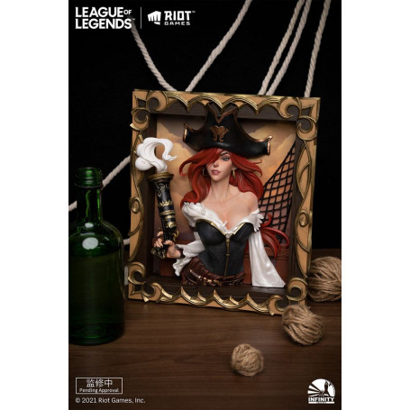 Infinity Studio - The Bounty Hunter Miss Fortune 3D Frame - League of Legends
