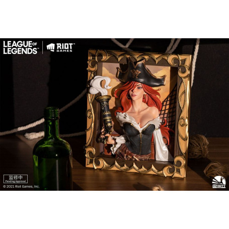 Infinity Studio - The Bounty Hunter Miss Fortune 3D Frame - League of Legends
