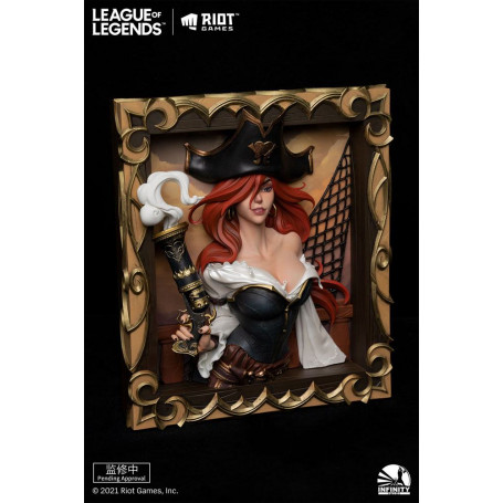 Infinity Studio - The Bounty Hunter Miss Fortune 3D Frame - League of Legends