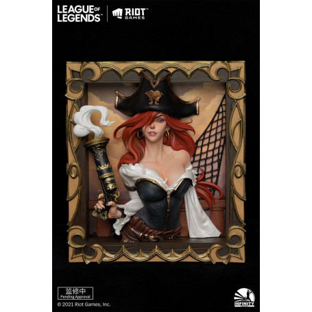 Infinity Studio - The Bounty Hunter Miss Fortune 3D Frame - League of Legends