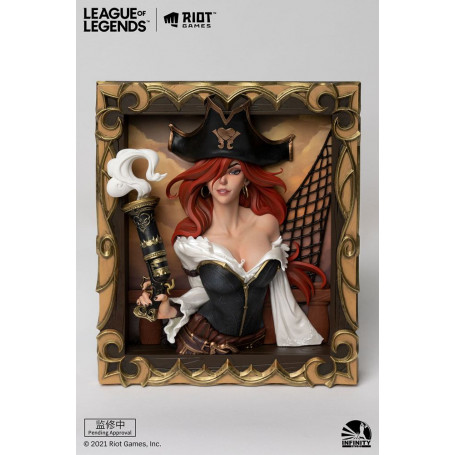 Infinity Studio - The Bounty Hunter Miss Fortune 3D Frame - League of Legends