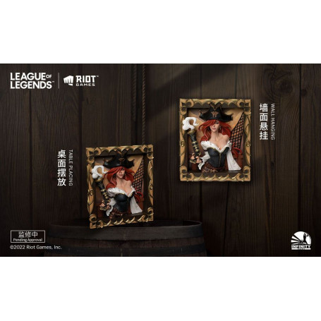 Infinity Studio - The Bounty Hunter Miss Fortune 3D Frame - League of Legends