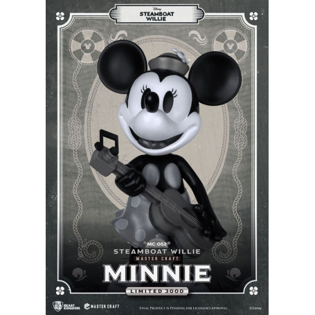 Beast Kingdom Disney - Master Craft Minnie Steamboat Willie