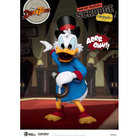 Beast Kingdom Disney Classic Figurine - Scrooge Mc Duck - Scrooge - Duck Tales - Dynamic Action Heroes 1/9