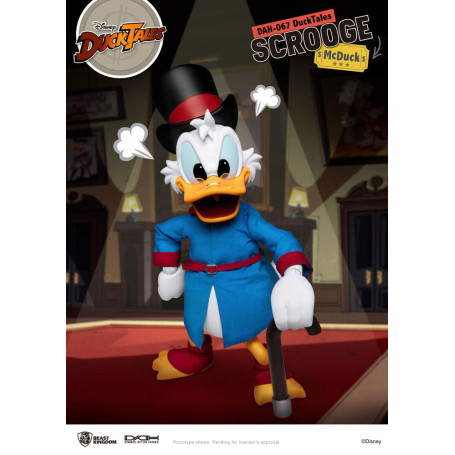 Beast Kingdom Disney Classic Figurine - Scrooge Mc Duck - Scrooge - Duck Tales - Dynamic Action Heroes 1/9
