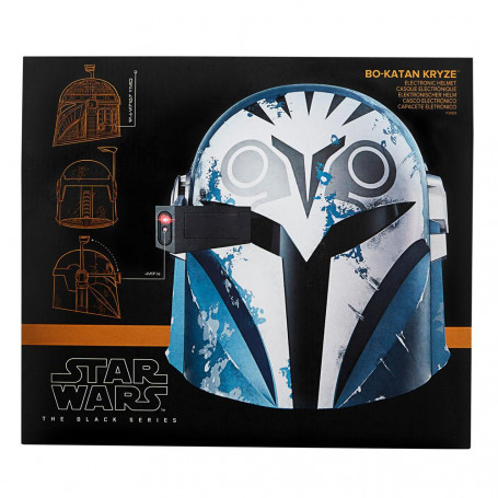 Hasbro - Bo-Katan Kryze The Mandalorian Helmet - Star Wars Black Series Helmet 1:1 Replica Premium