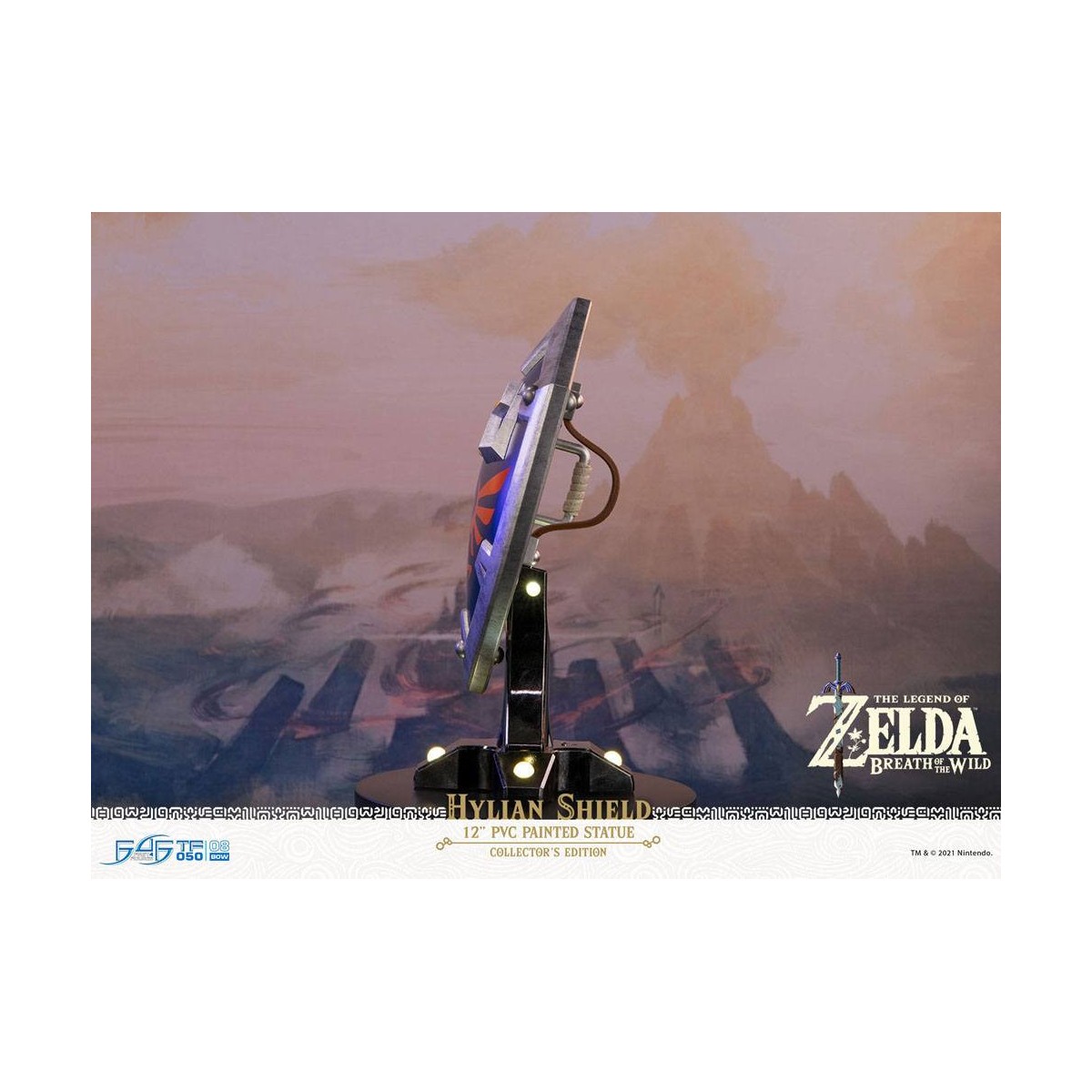 First 4 Figures - Zelda - Hylian Shield Collector's Edition - Breath of the Wild PVC statue