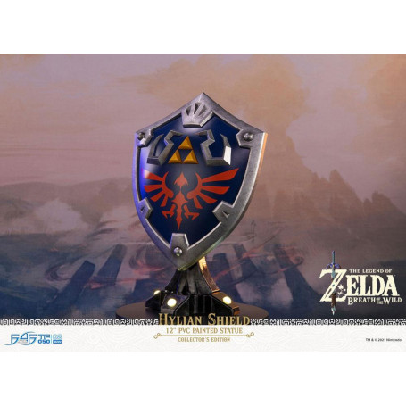 First 4 Figures - Zelda - Hylian Shield Collector's Edition - Breath of the Wild PVC statue