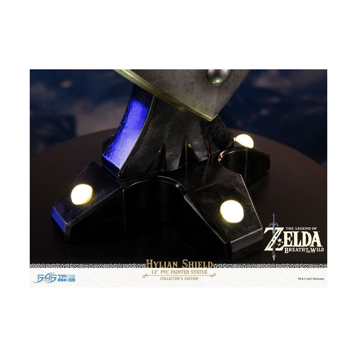 First 4 Figures - Zelda - Hylian Shield Collector's Edition - Breath of the Wild PVC statue