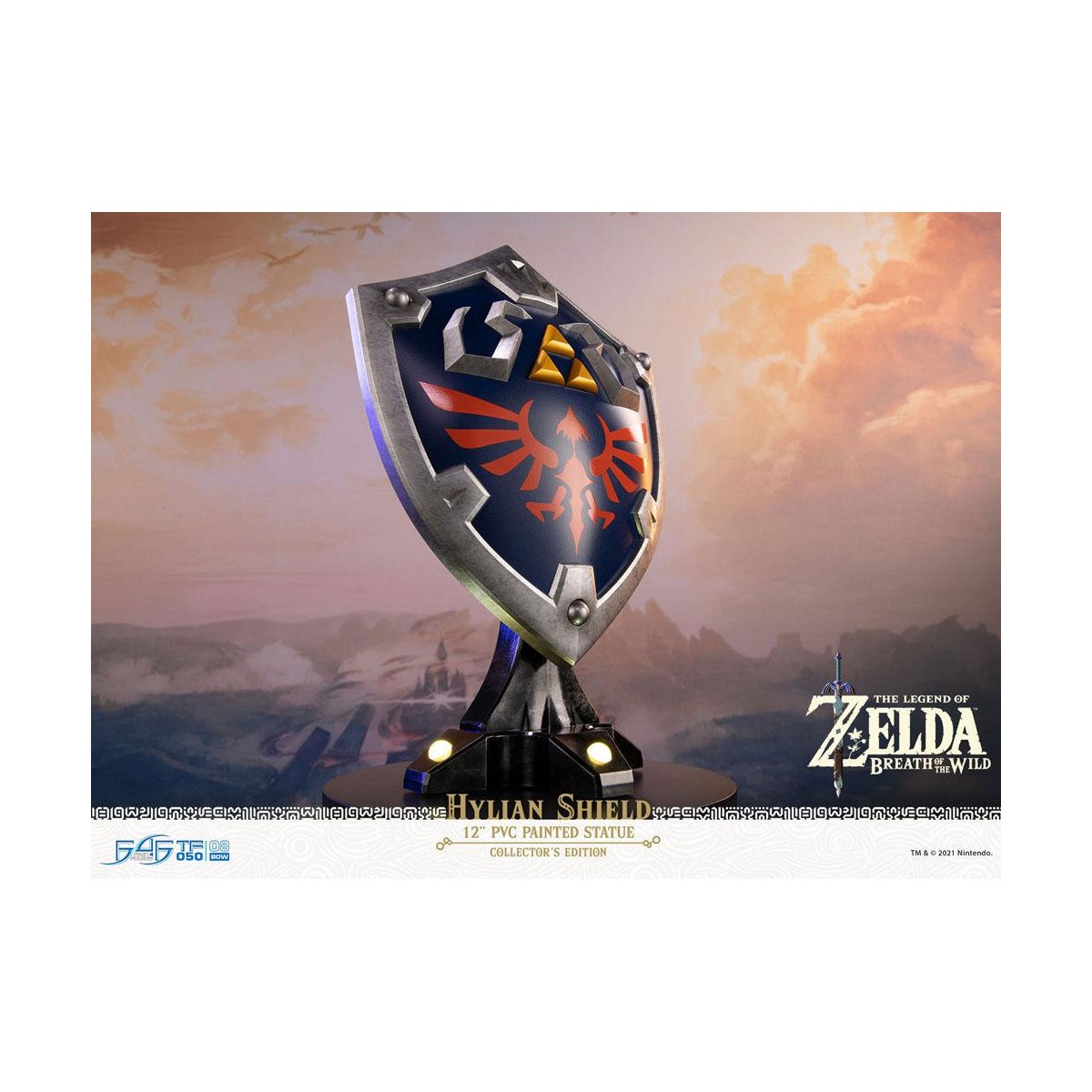First 4 Figures - Zelda - Hylian Shield Collector's Edition - Breath of the Wild PVC statue