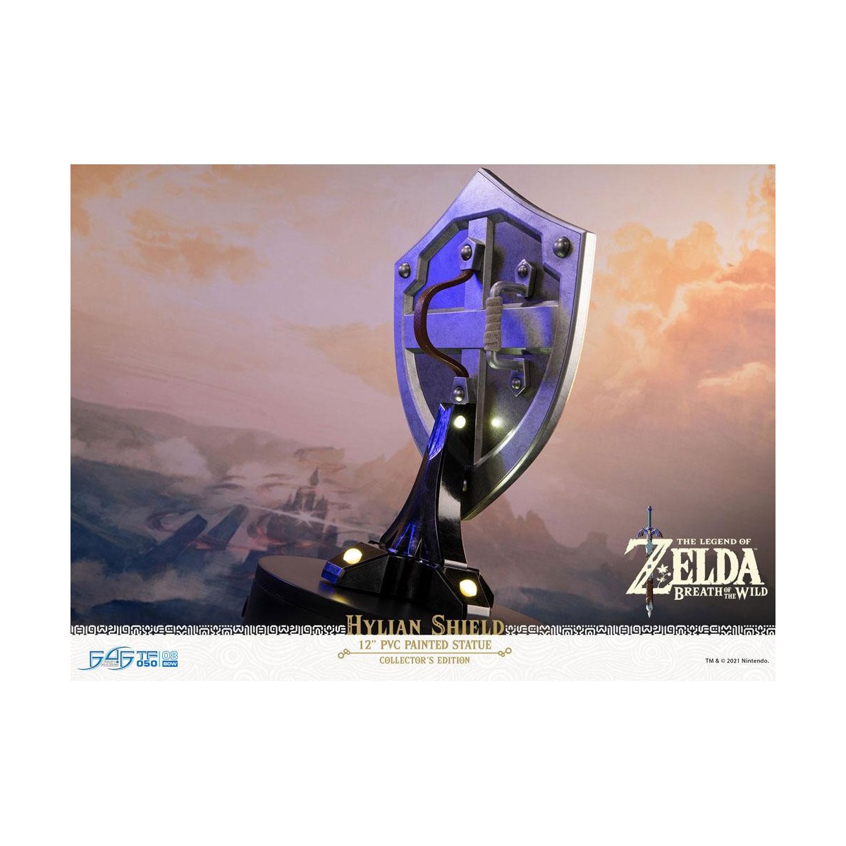 First 4 Figures - Zelda - Hylian Shield Collector's Edition - Breath of the Wild PVC statue