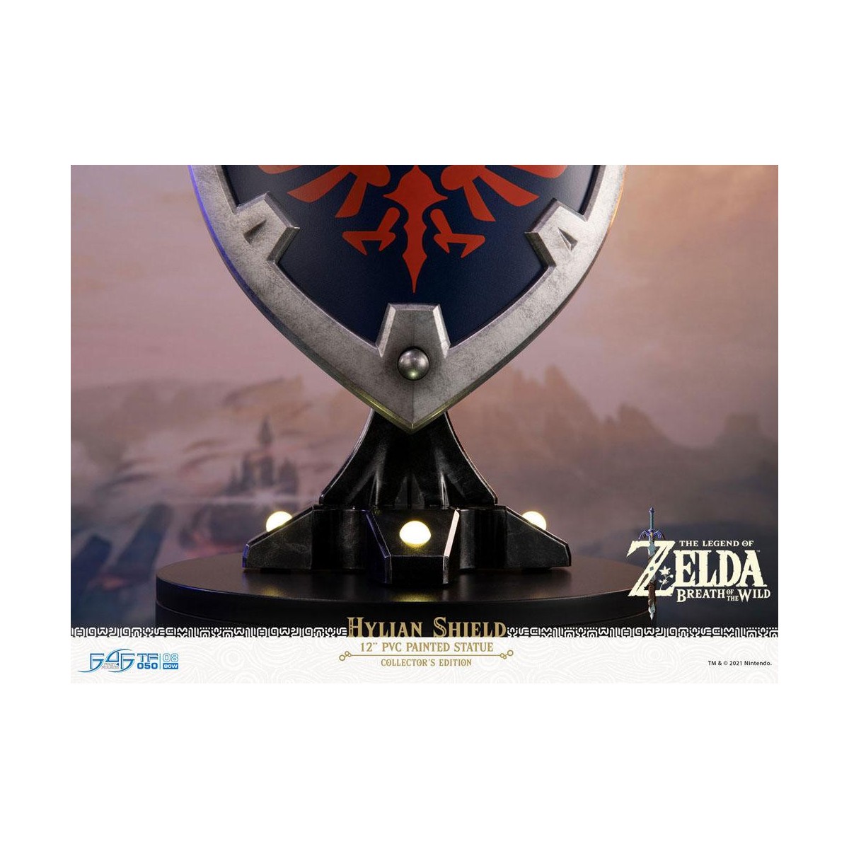 First 4 Figures - Zelda - Hylian Shield Collector's Edition - Breath of the Wild PVC statue